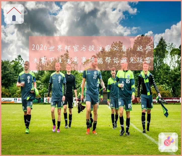 2026世界杯官方投注前必看，这些决赛下注注意事项能帮你避免踩雷